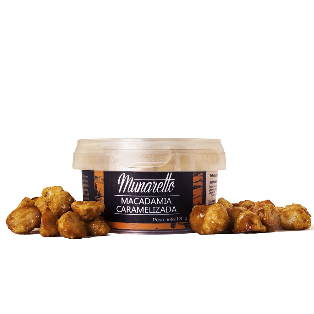 Macadamia caramelizada 120g